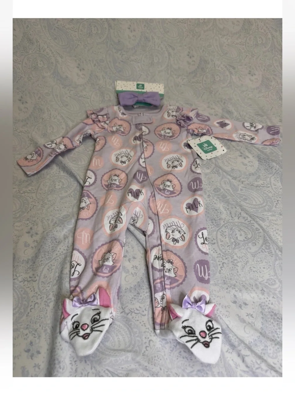 Disney Baby The Aristocats Marie Infant Sleeper